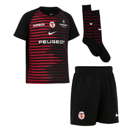 Set completo maglia pantaloncini calzini rugby bambini Tolosa Nike Dri-FIT