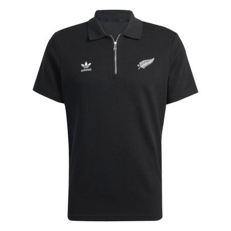 Polo da Rugby Nero All Blacks Originale – Adidas