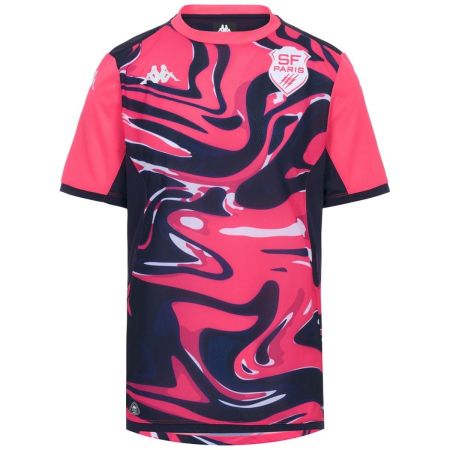 Maglia pre-match rugby Stade Français Paris 2026-2027 Kappa