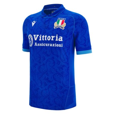 Maglia Rugby Autentica Domicile Italia 2024/2025 - Macron