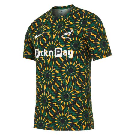 Maglia pre-gara Springboks Nike nera uomo 2026-2027