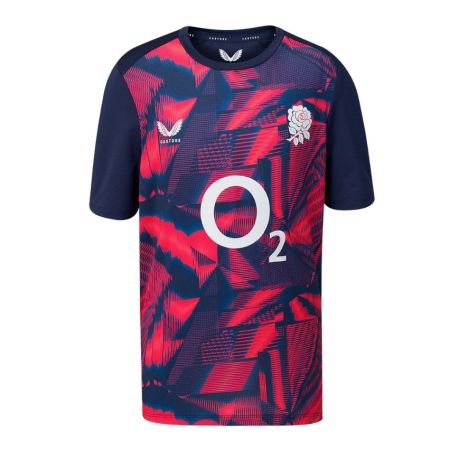 Maglia Rugby Bambino Pre-Match Inghilterra 2026/2027 - Castore