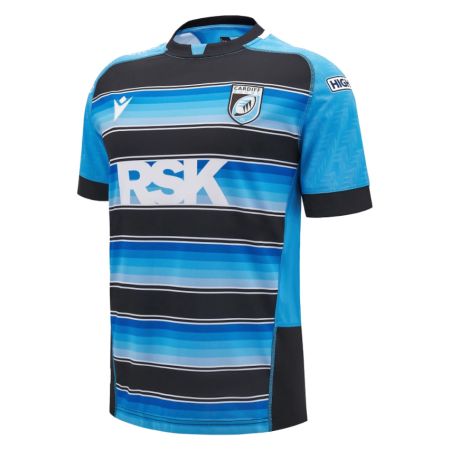 Maglia da Rugby Replica Casa Cardiff 2024/2025 - Macron
