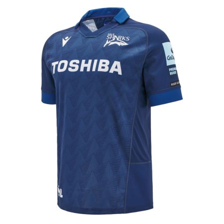 Maillot Rugby Shark Casa Maniche Corte 2024/2025 - Macron