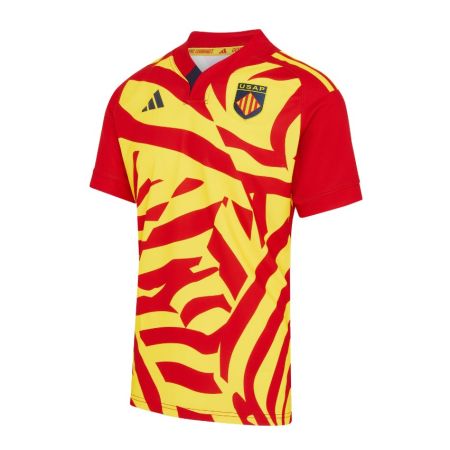 Maglia da rugby USAP Perpignan Trasferta 2025/2026 – Adidas

