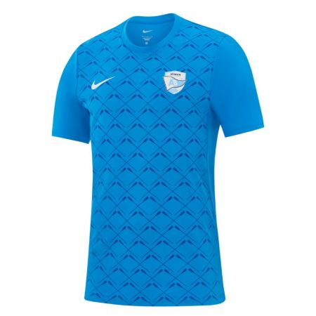 Maglia Pre-Match Aviron Bayonnais Nike Photo Blue vista frontale