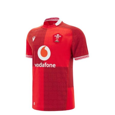 Maglia da Rugby Bambino Replica Galles Casa 2025/2026 - Macron
