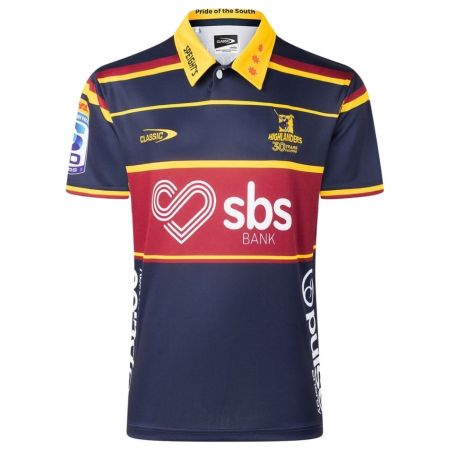 Maglia Rugby Highlanders Casa 2025/2026 - Classic