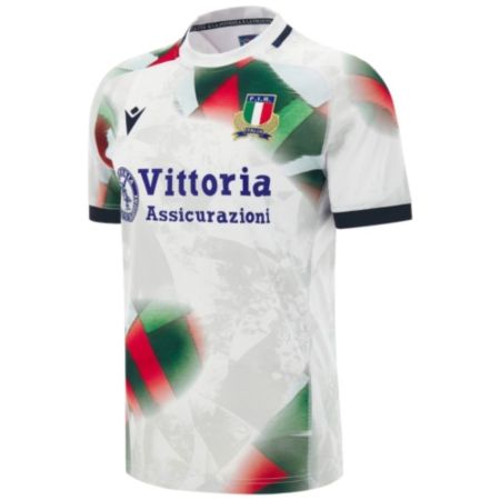 Maglia rugby Italia trasferta blu 2026-2027 Macron replica