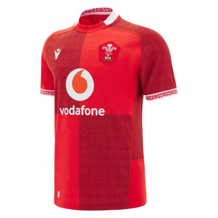 Maglia Ufficiale Rugby Galles 2025/2026 - Macron

