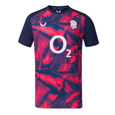 Maglia Rugby Pre-Match Inghilterra 2026/2027 - Castore