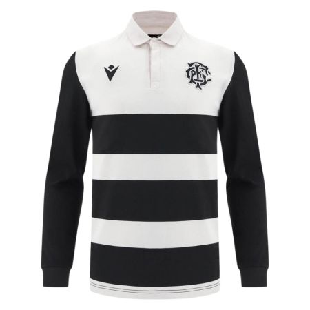 Maglia Rugby Replica Manica Lunga Barbarians - Macron