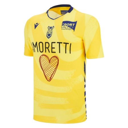 Maglia Rugby Replica Trasferta Zebre Parma 2025/2026 - Macron