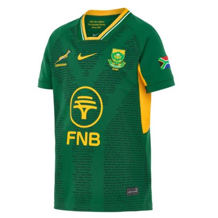 Maglia rugby Springboks THE GREATEST RIVALRY bambino Nike Stadium 2026