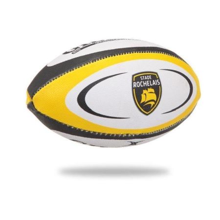 Mini pallone Gilbert Stade Rochelais giallo nero taglia 1