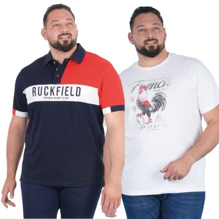 Pack Rugby Duo Polo + T-shirt French Rugby Club Maniche Corte - Ruckfield
