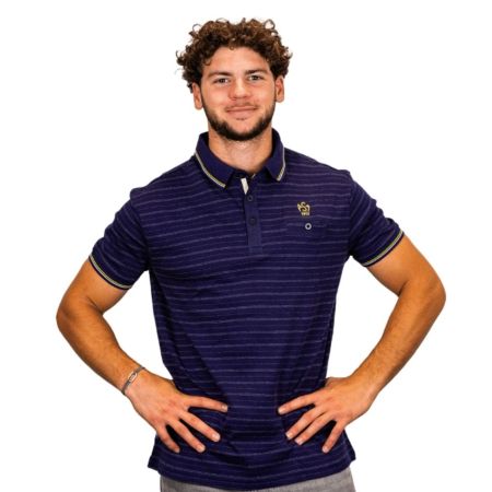Polo Uomo Pavla Blu Navy - ASM Clermont
