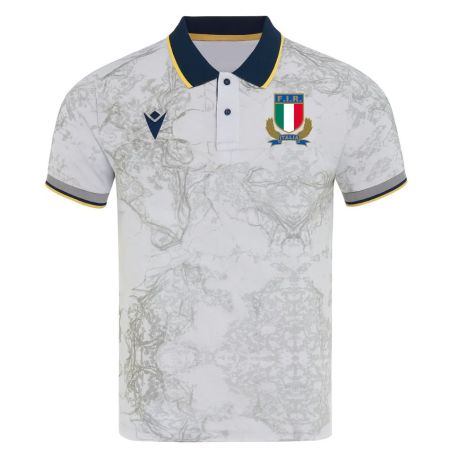 Polo Rugby Italia Esterno 2025/2026 - Macron