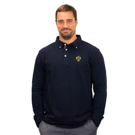 Polo Rugby Manica Lunga Uomo Placido - ASM Clermont