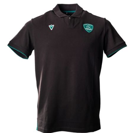 Polo rugby ufficiale Section Paloise nero adulto 26/27 Macron