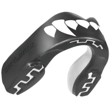 Protezione Bucale Rugby Bambino Extro Series Fangs / Nero - SAFEJAWZ