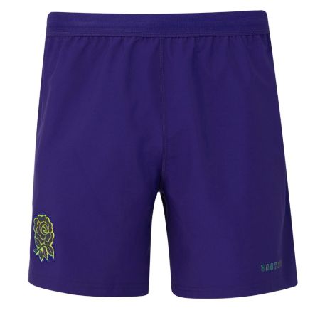 Pantaloncini Rugby Inghilterra Trasferta 2026 Castore Replica Viola