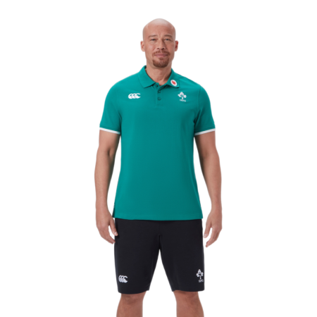 Polo Rugby Irlanda Verde/Bianco - Canterbury