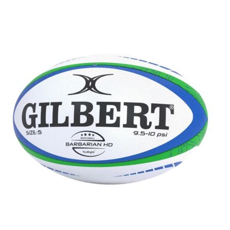 Pallone da Rugby Gilbert Barbarian HD Taglia 5 Versatile Partita