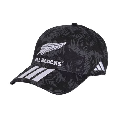 Cappellino All Blacks bambini adidas twill nero vista frontale