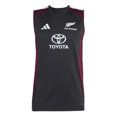 Canotta rugby All Blacks nero bordeaux Adidas 2026 2027