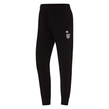 Pantalone nero Stade Toulousain Nike Rosa 2026 con motivo floreale ricamato