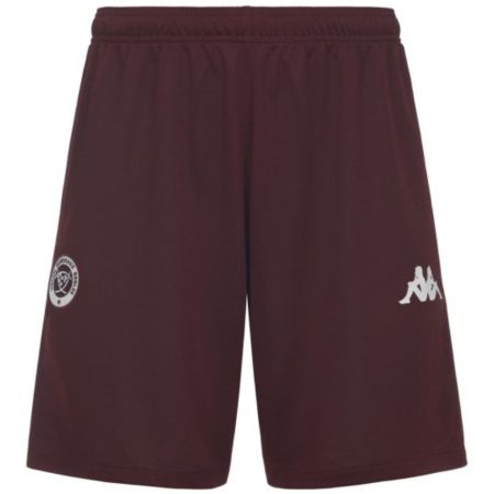 Pantaloncini allenamento rugby Kappa Mixio Pro 2 UBB Bordeaux bianco