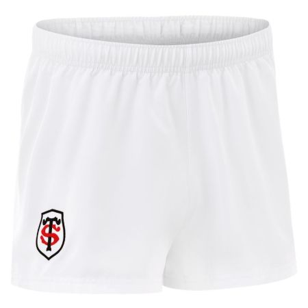 Pantaloncino Rugby Stade Toulousain Trasferta 2026-2027 Nike Bianco