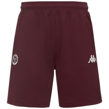 Pantaloncini uscita UBB rosso zinfandel Kappa vista frontale