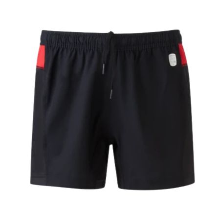 Pantaloncino rugby nero trasferta LOU Lione junior Macron 2026-2027
