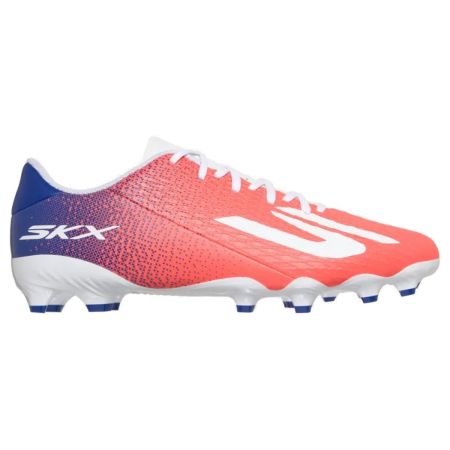 Scarpe da rugby Skechers SKX 2 Club MG corallo blu vista posteriore