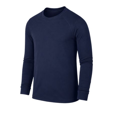 Maglia termica rugby bambino blu marino, vista frontale