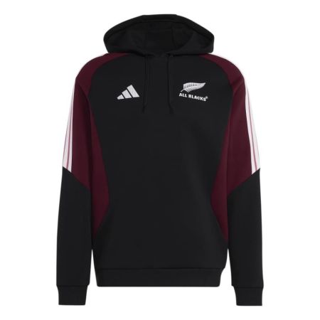 Felpa con Cappuccio All Blacks Adidas 2027 Nera Ufficiale