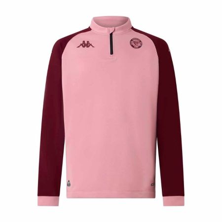 Felpa da rugby da allenamento 1/4 Zip Muzira Union Bordeaux Bègles Rosa 2025/2026 - Kappa