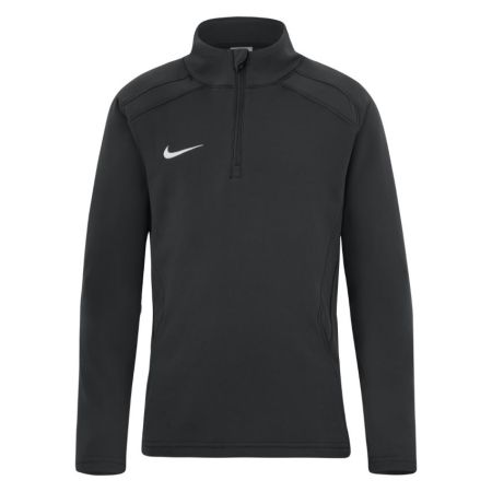 Felpa da Allenamento Rugby Bambino 1/4 Zip Nera - Nike


