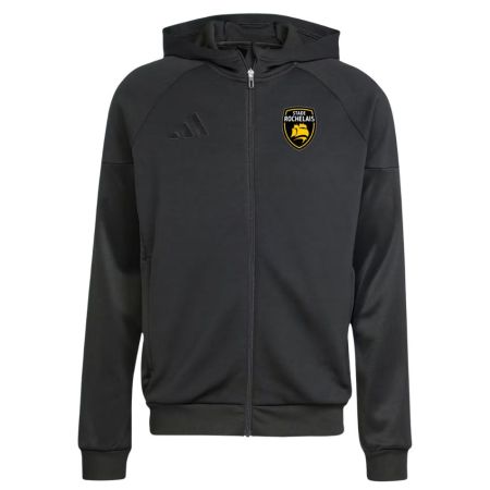 Felpa con Cappuccio e Zip Rugby La Rochelle 2025/2026 - Adidas