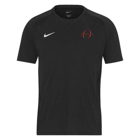 BADGE T-Shirt da Allenamento Rugby a Maniche Corte Chilly-Mazarin Nera - Nike