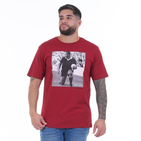T-shirt Rugby Mc Jonah Lomu Rosso - Ruckfield