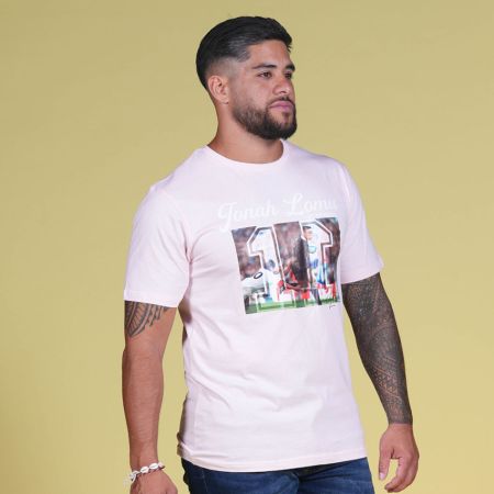 Maglietta Rugby Jonah Lomu Rosa - Ruckfield