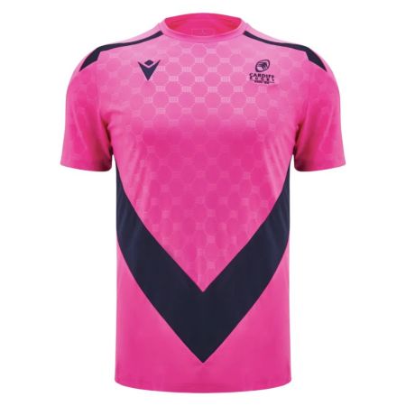 T-Shirt Entraînement Adulte Cardiff Rugby 2024/25 - Macron