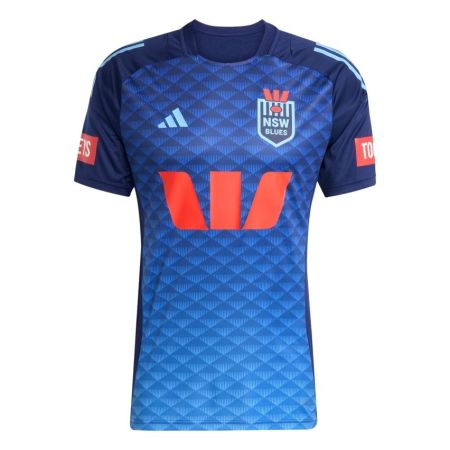 Maglietta da Allenamento Rugby Nuovo Galles del Sud adidas Blu

