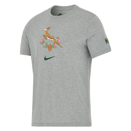 T-shirt Rugby Springboks Heritage Grigia - Nike