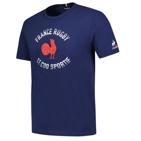 T-Shirt Rugby France Fanwear Bleu - Le Coq Sportif