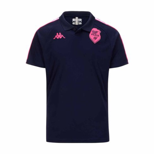 Maglia da rugby 222 Banda Abety 8 Stade Français Parigi 2024/2025 Blu - Kappa