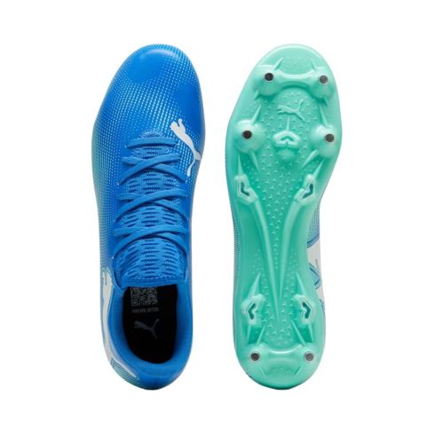 Scarpe da Rugby Future 7 Play MxSG Tacchetti Ibridi Tutti i Terreni Blu - Puma